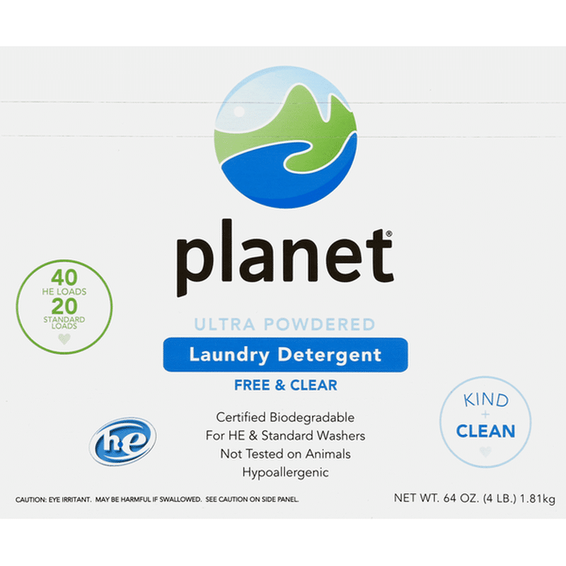 Laundry Detergent, Ultra Powdered, Free & Clear (64 oz) Instacart