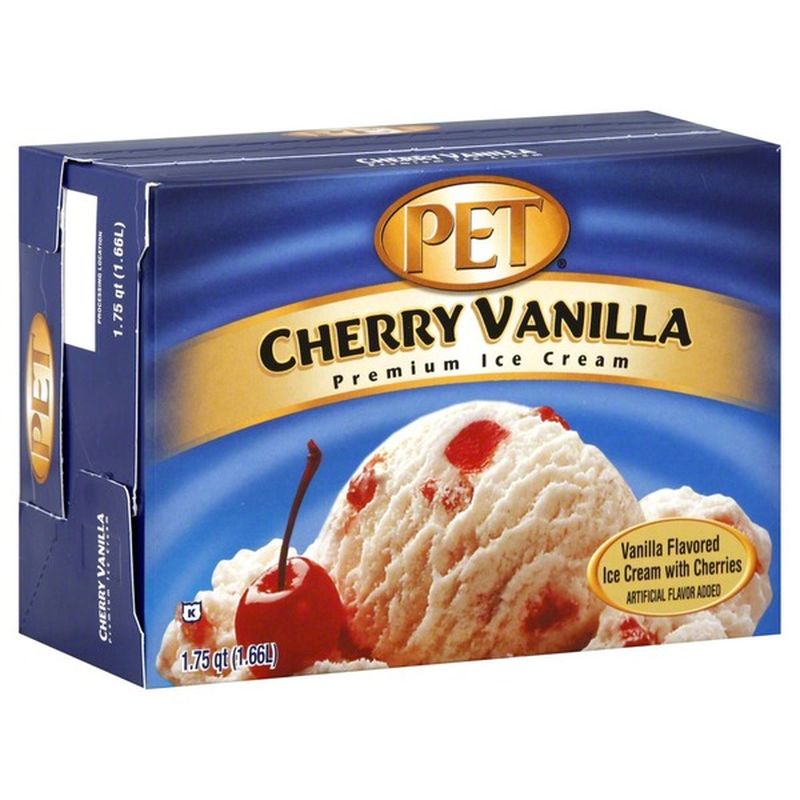 Pet Ice Cream, Premium, Cherry Vanilla (1.75 qt) Instacart