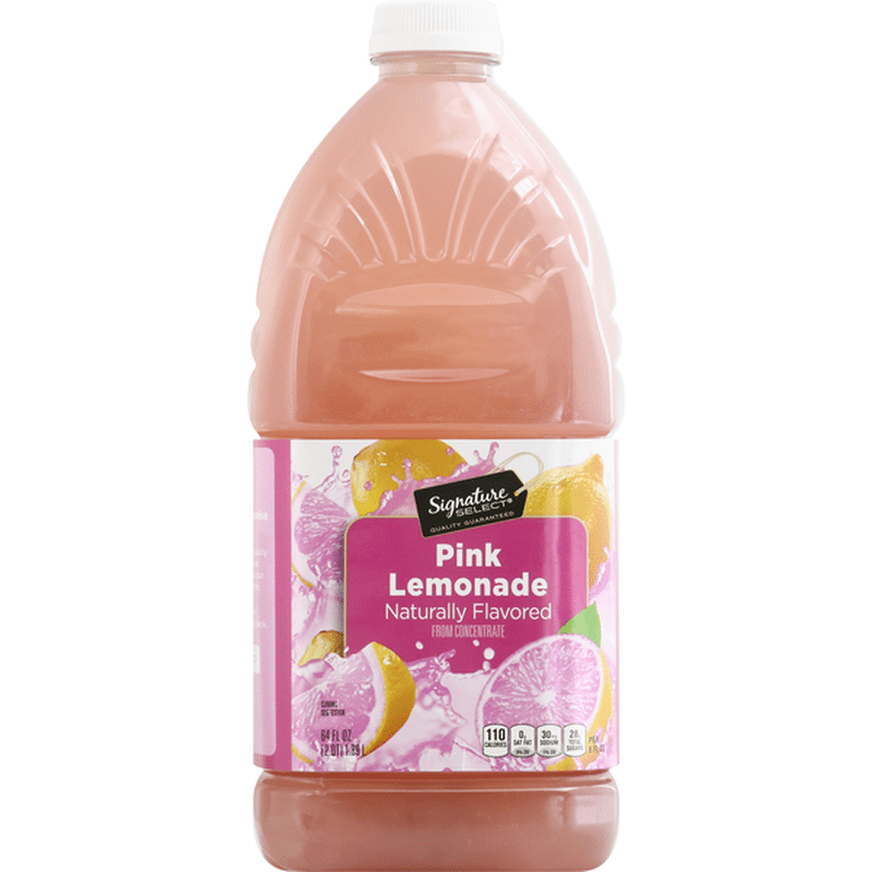 Signature Select Juice Drink Pink Lemonade 64 Oz Instacart