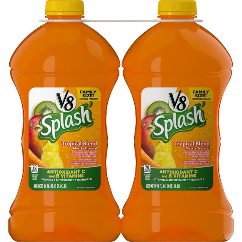 V8 Splash Tropical Blend Juice Drink (96 fl oz) from BJ's Wholesale