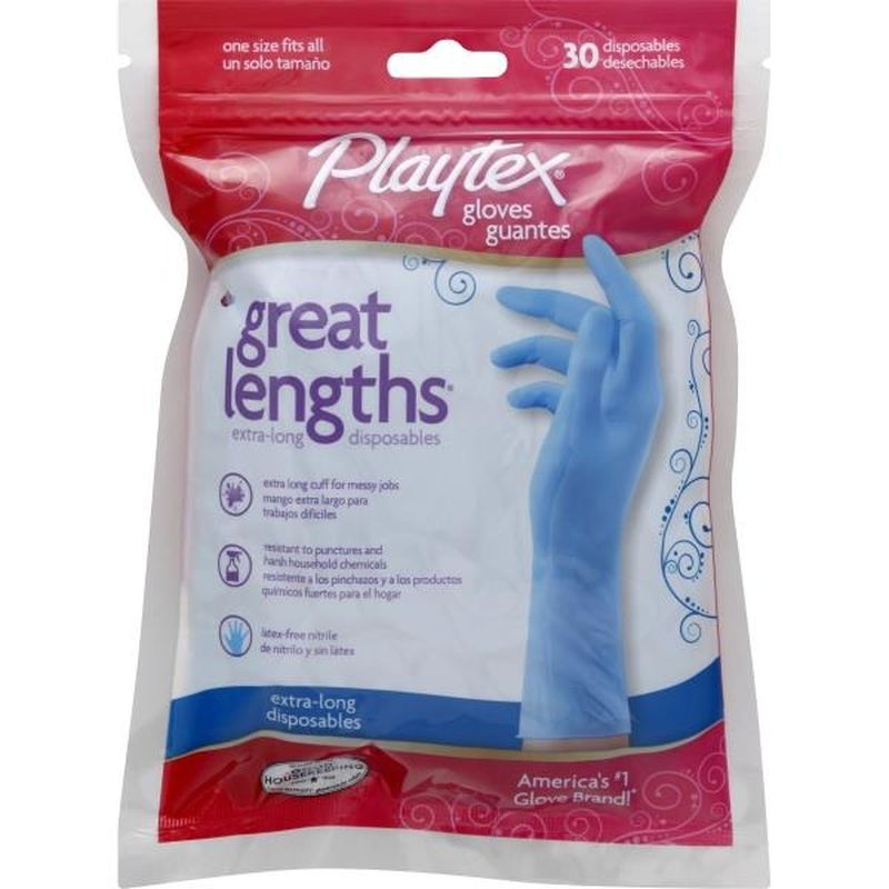 playtex vinyl gloves