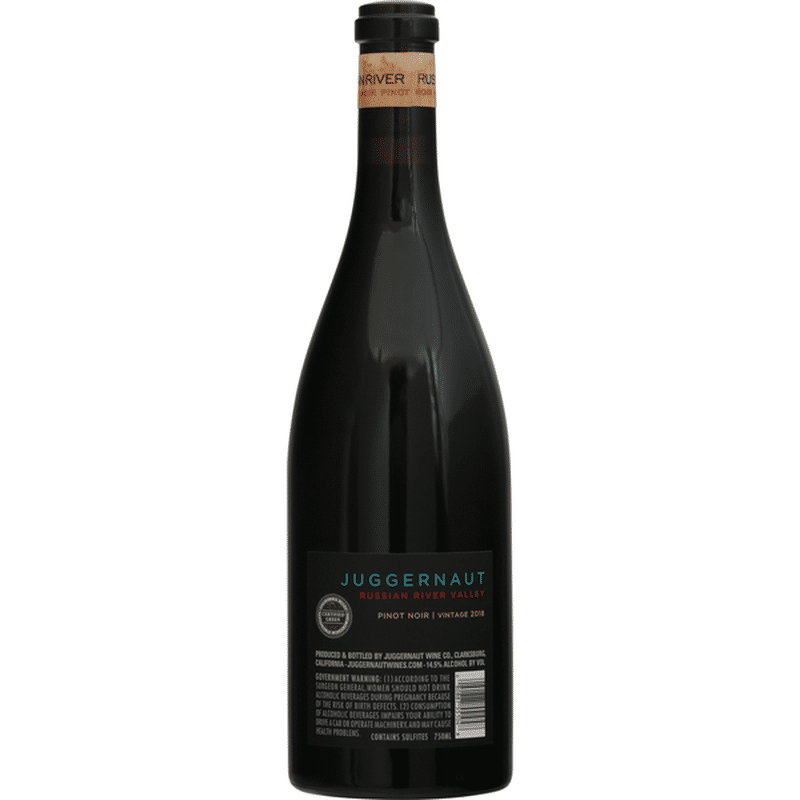 Juggernaut Pinot Noir (750 ml) Delivery or Pickup Near Me Instacart
