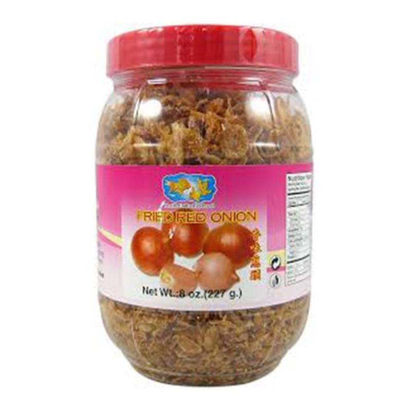 Doublle Gold Fish Fried Red Onion