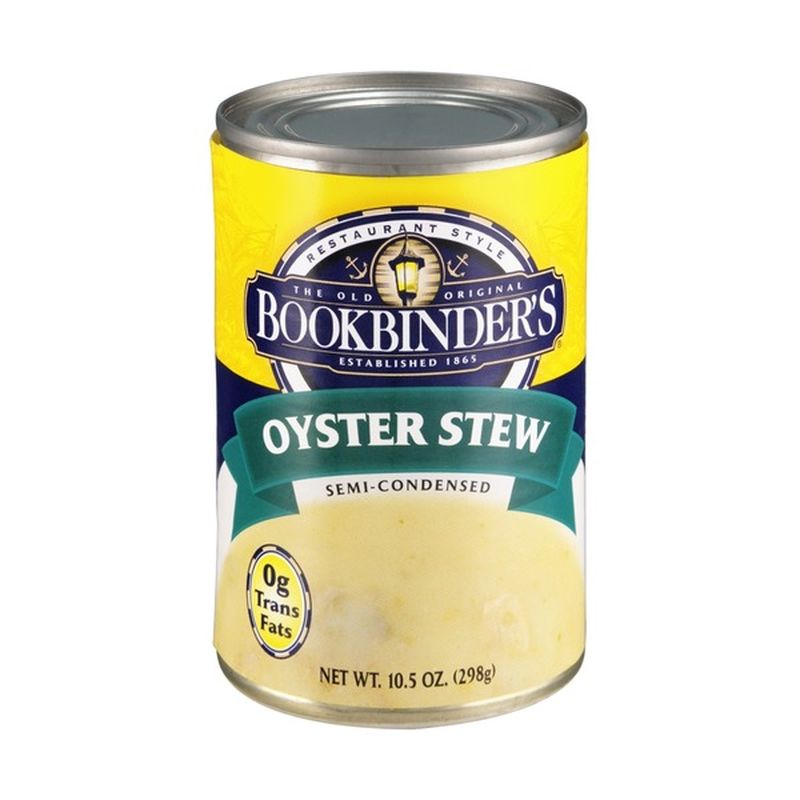 Bookbinder's Oyster Stew SemiCondensed Soup (10.5 oz) Instacart