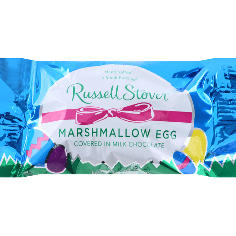 Russell Stover Marshmallow Egg, Covered in Milk Chocolate (1 oz