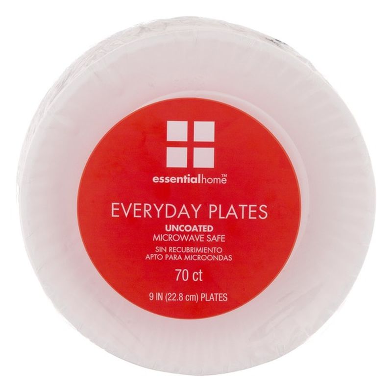 Home Essentials & Beyond Everyday Plates Uncoated 9 IN - 70 CT (70 ct