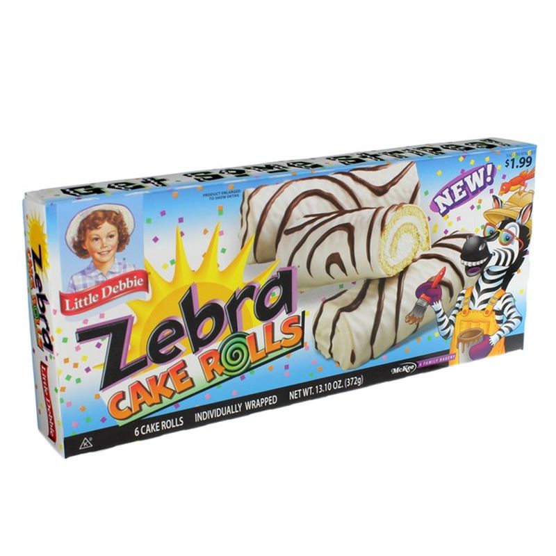 Little Debbie Cake Rolls Zebra 12 Ct From H E B Instacart