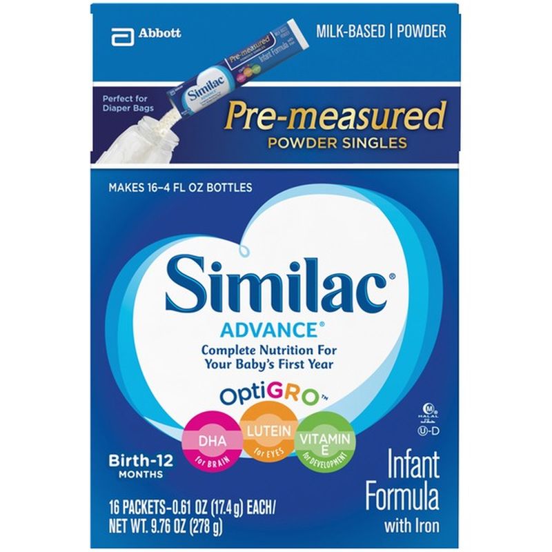 similac pro sensitive individual packets