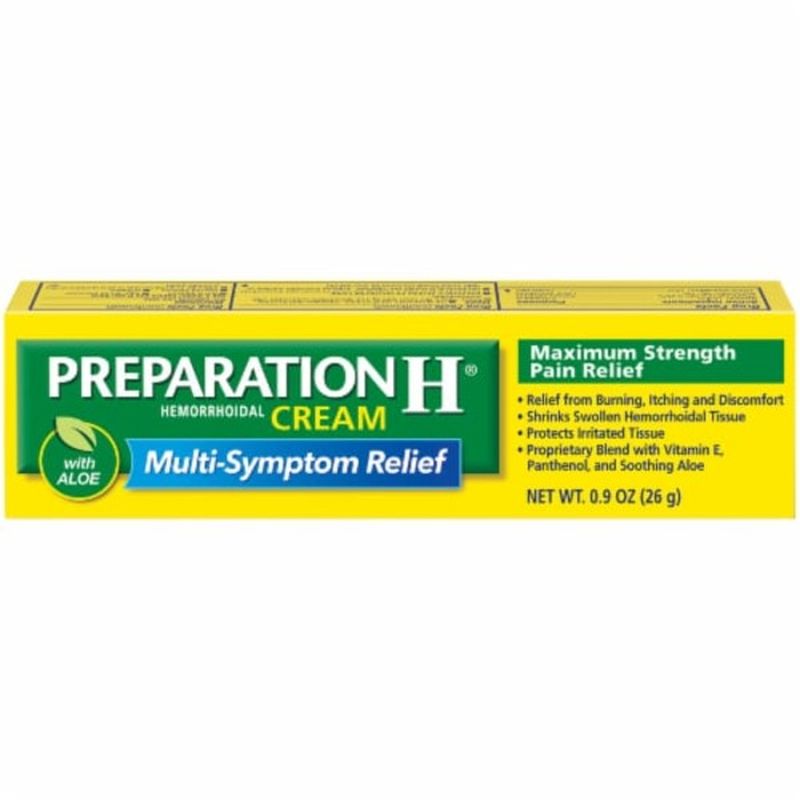 Preparation H Multi Symptom Relief Hemorrhoidal Cream With Aloe 09 Oz Instacart 6361