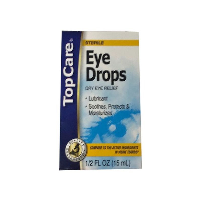 TopCare Sterile Dry Eye Relief Eye Drops (0.5 oz) Instacart