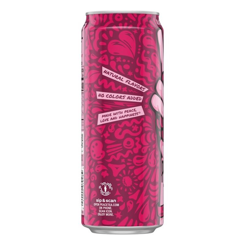 Peace Tea Razzleberry Sweet Iced Tea Drink (23 oz) - Instacart