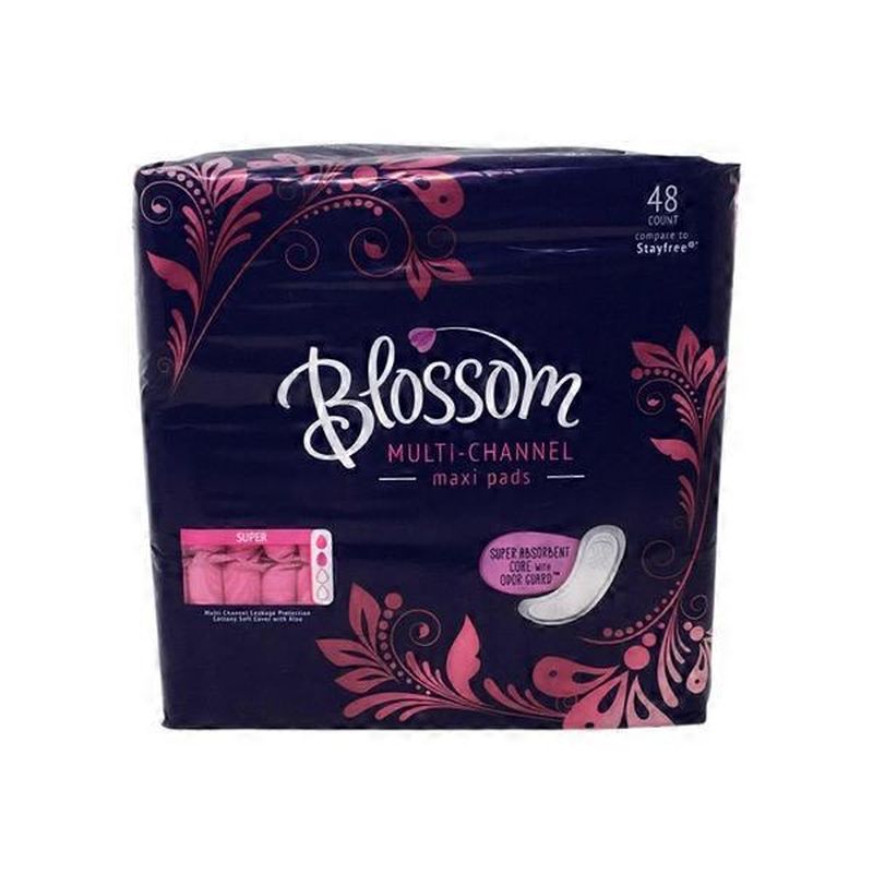 Blossom Super Absorbent Pad (48 ct) Instacart