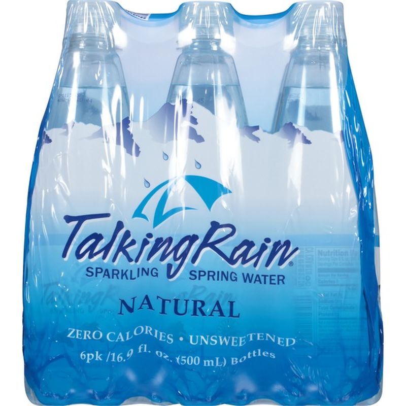 Talking Rain Natural Sparkling Spring Water (16.9 fl oz) Instacart