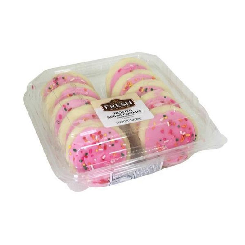 Kroger Frosted Sugar Cookies (10 ct) Instacart