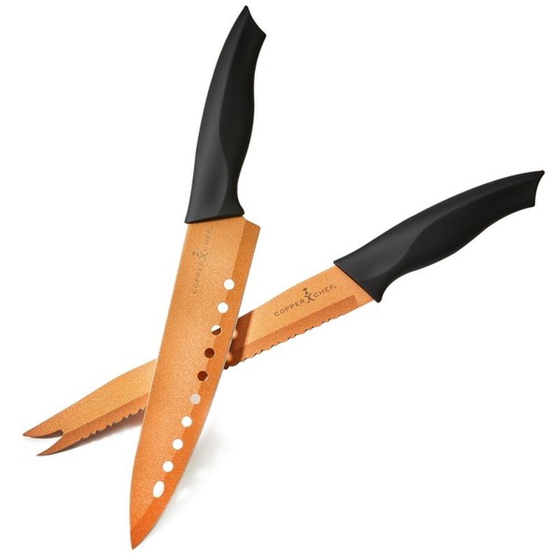 As Seen on TV Copper Chef Knife Set