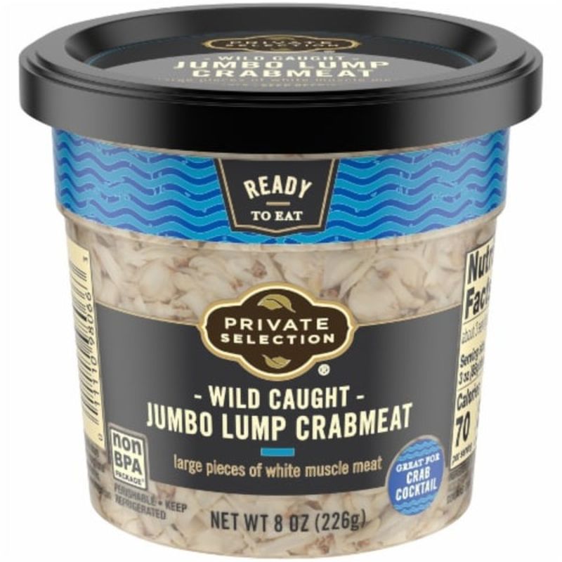 Private Selection Wild Caught Jumbo Lump Crab Meat
