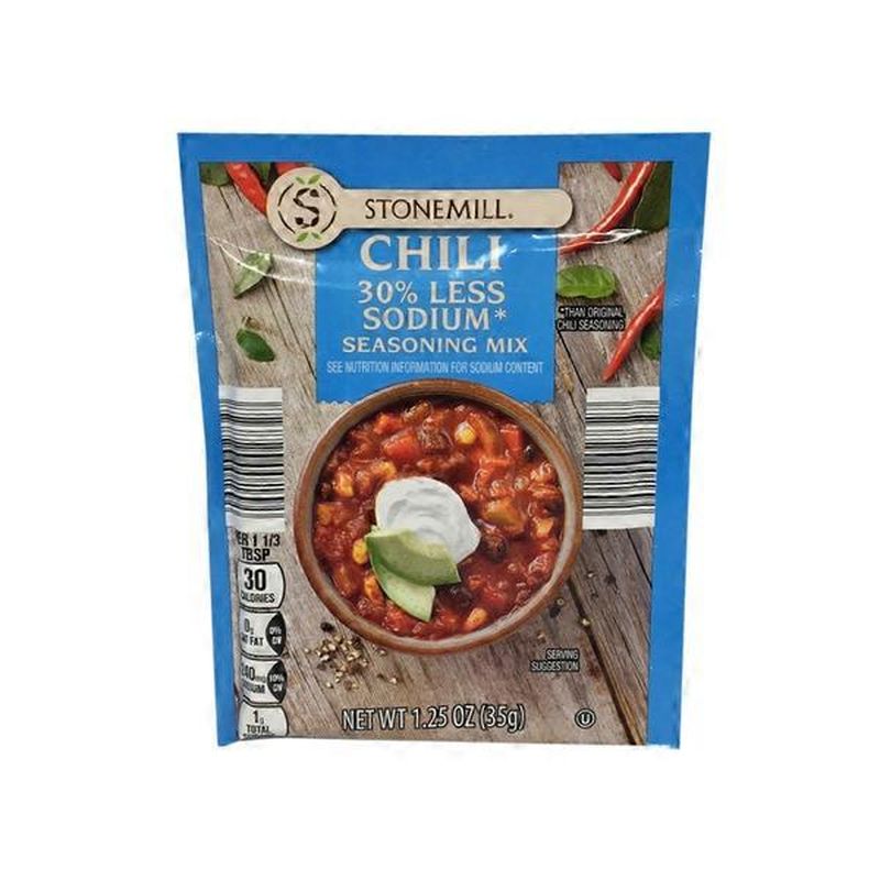 Stonemill Reduced Sodium Chili Mix (1.25 oz) Instacart