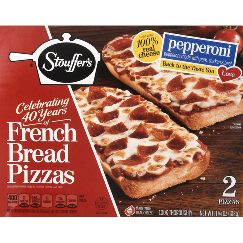Stouffer's FRENCH BREAD PIZZA Pepperoni Pizza