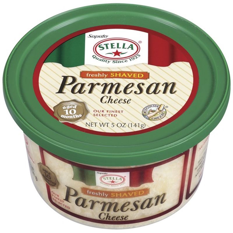 Stella(r) Shaved Parmesan Cheese (5 oz) Instacart