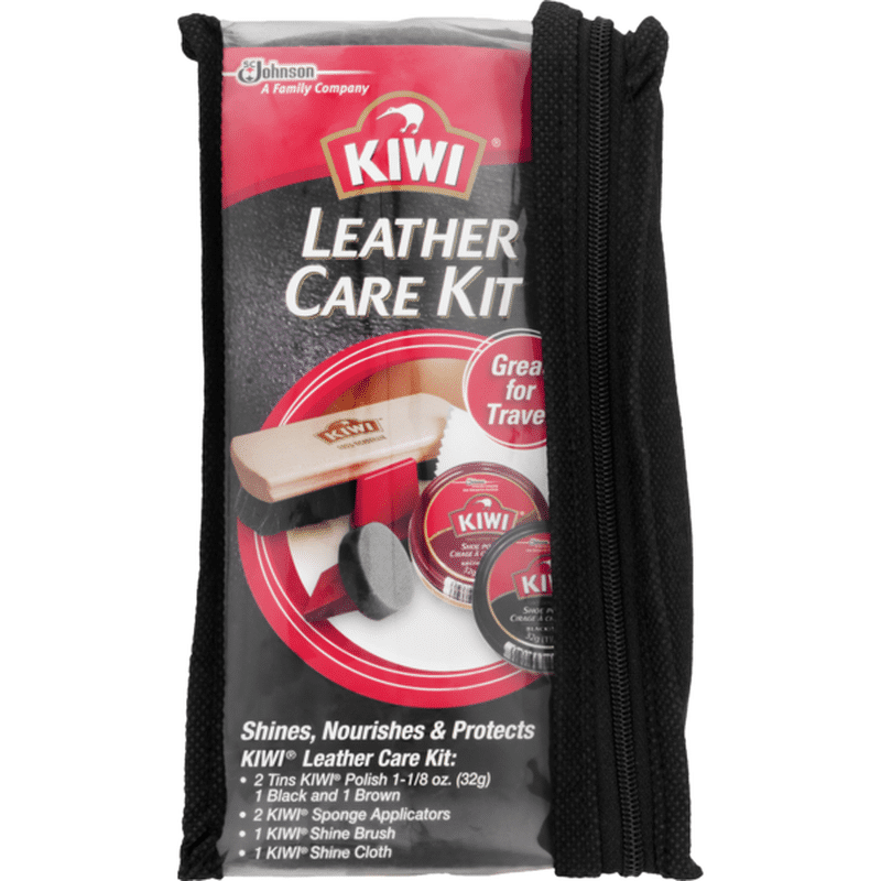 kiwi leather care kit