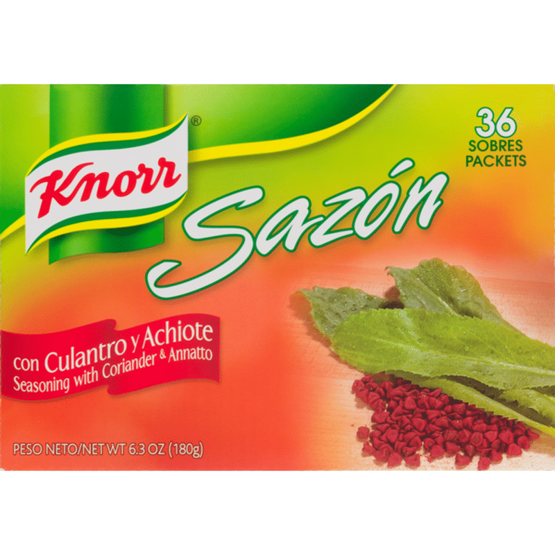 Knorr with Coriander & Annatto Seasoning Packets (6.3 oz) Instacart