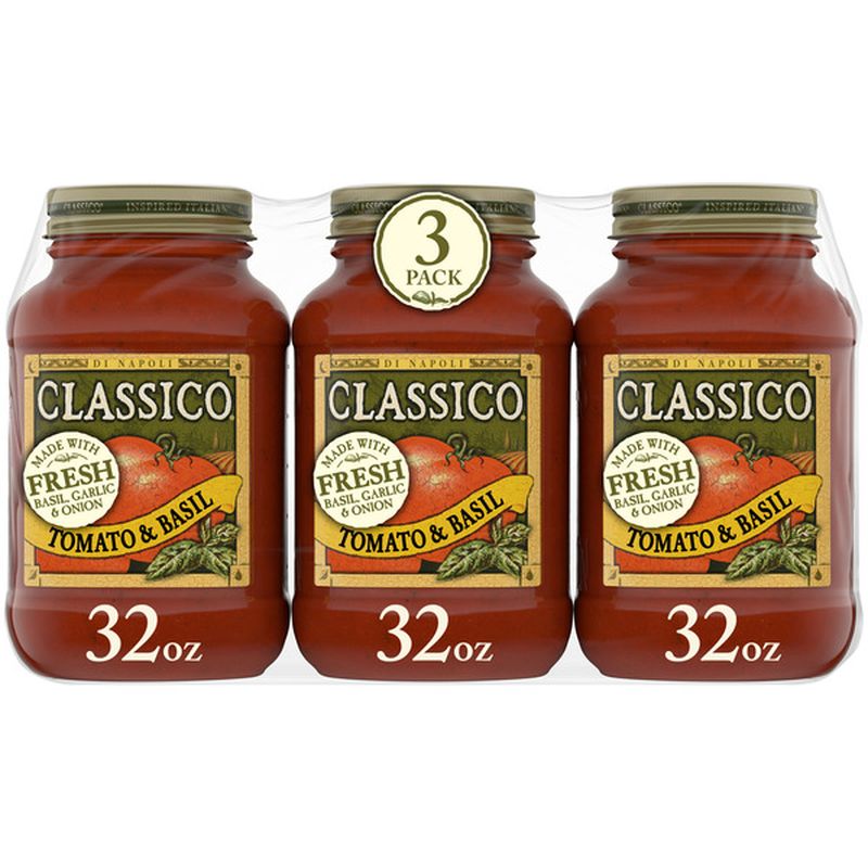 Classico Tomato Basil Pasta Sauce 32 Oz Delivery Or Pickup Near Me Instacart