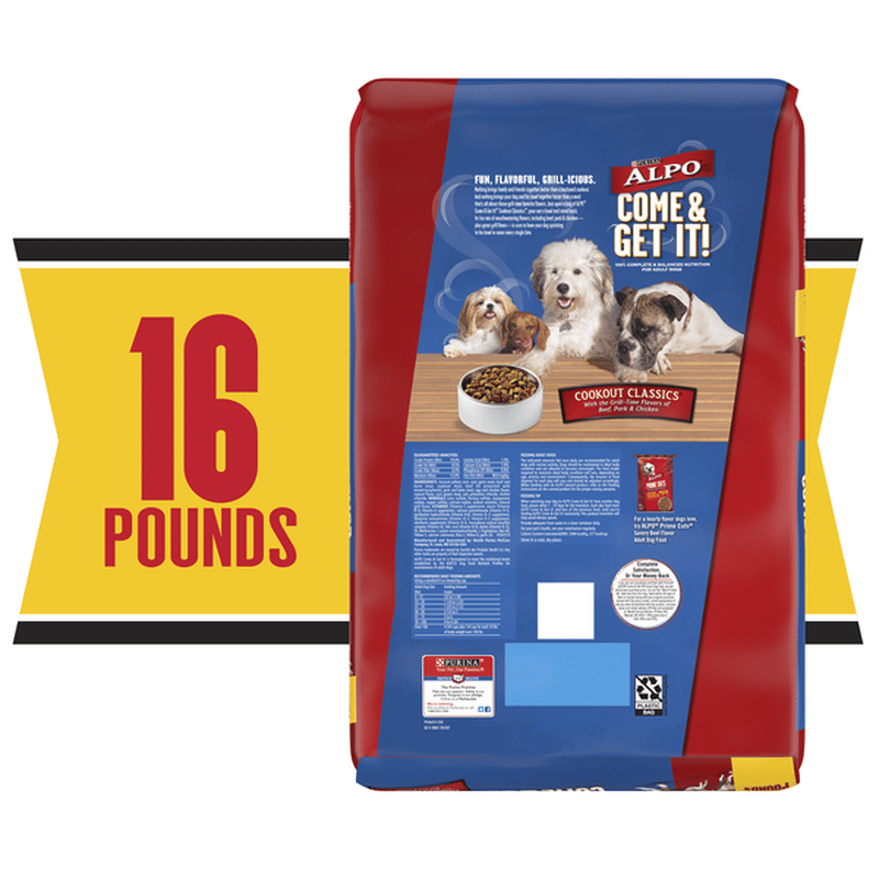 Purina Dry Dog Food, Come & Get It! Cookout Classics (16 lb) Delivery