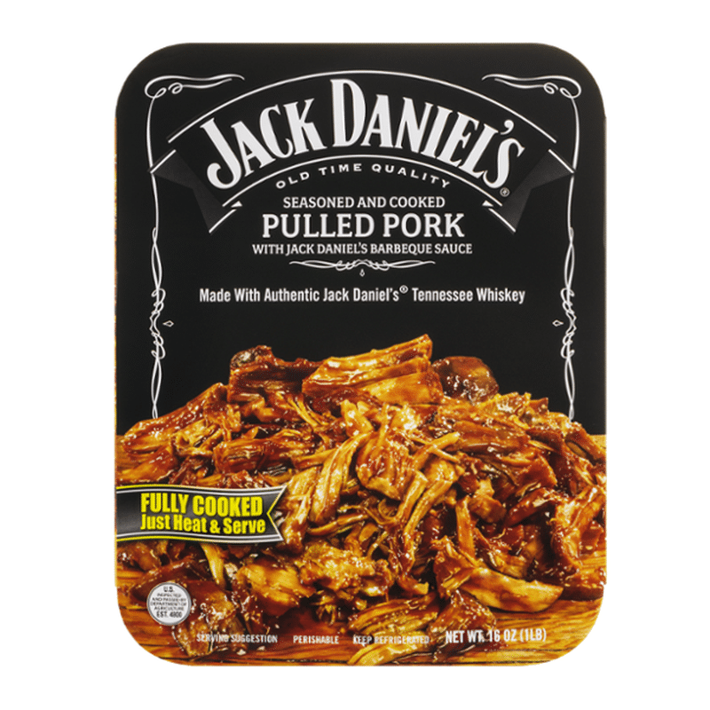 Jack Daniel's Pulled Chicken, Seasoned & Fully Cooked (16 oz) from