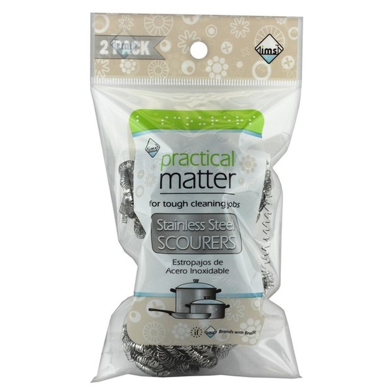 Scrub Strong Stainless Steel Scourer