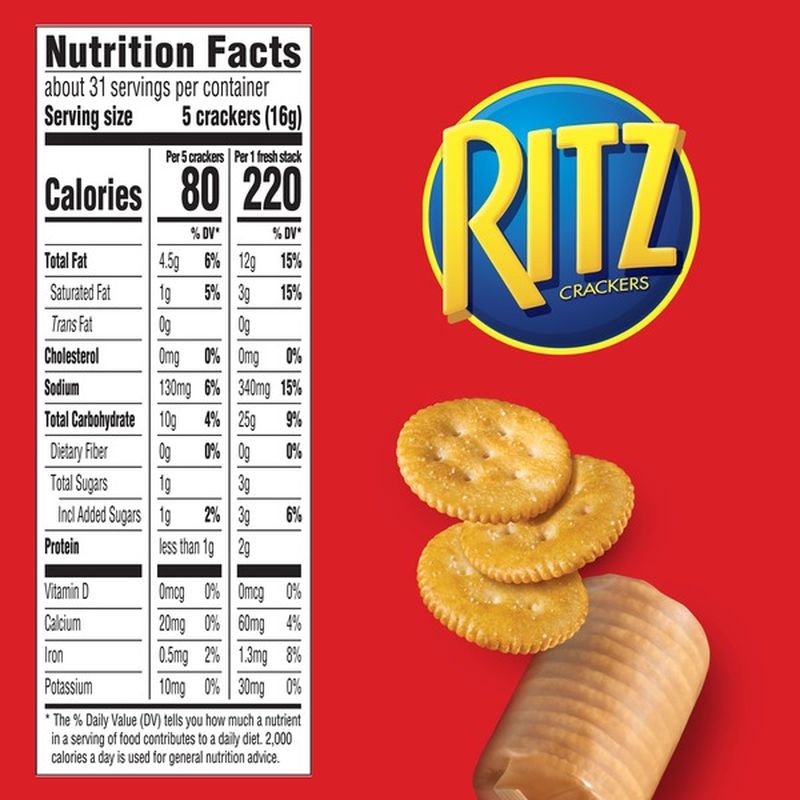 Ritz Original Crackers - Fresh Stacks (1.475 oz) from Albertsons