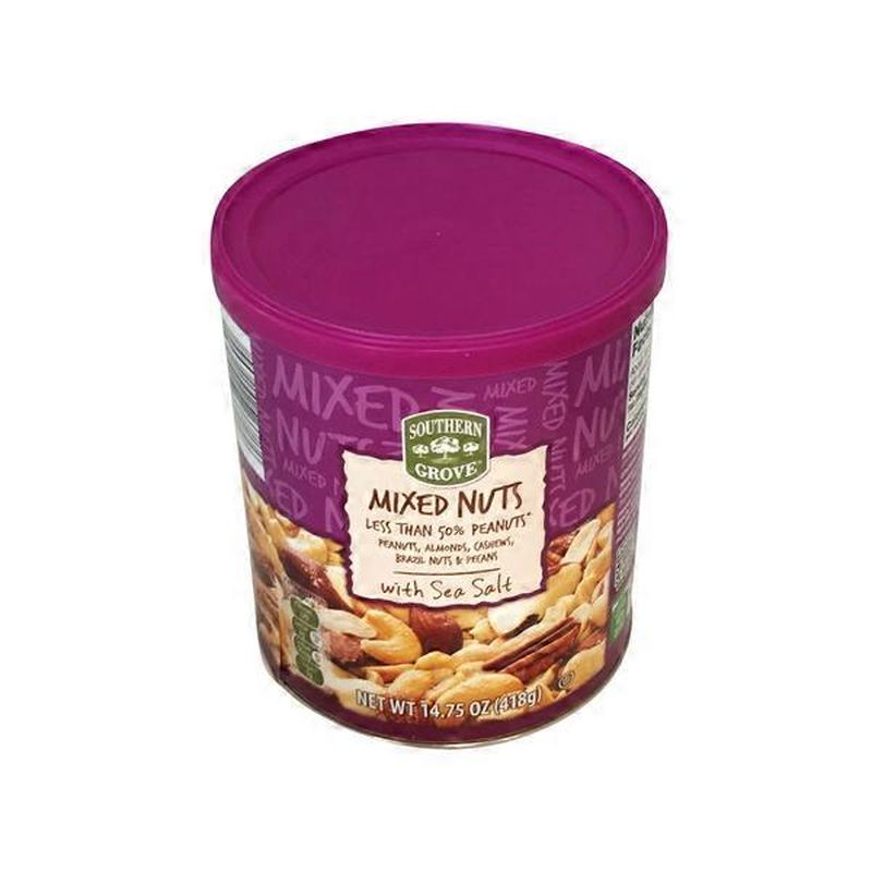 Southern Grove Mixed Nuts With Less Than 50 Peanuts 14 75 Oz Instacart