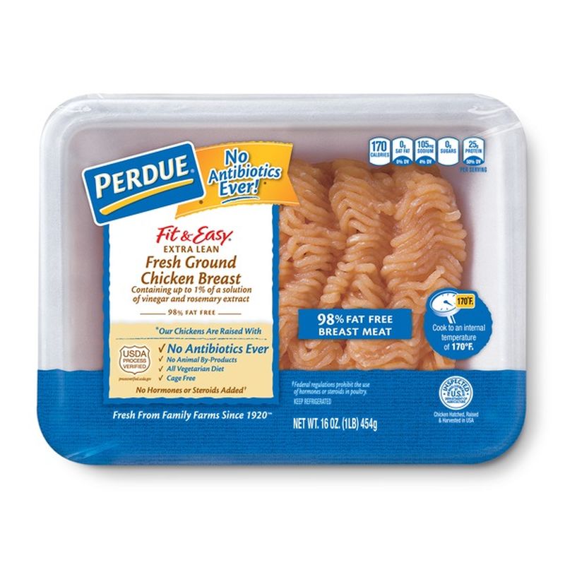 Perdue FIT AND EASY Ground Chicken Filet of Breast Meat (1 lb) Instacart