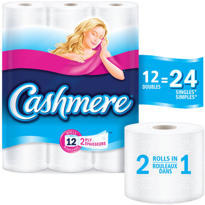 Cashmere Double Roll Toilet Paper