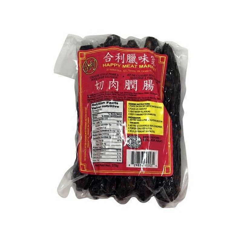 Happy Meat Pork Liver Sausage (375 g) from T&T Supermarket Instacart