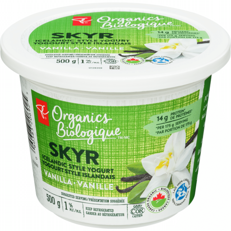 Skyr Icelandic Style Vanilla Yogurt (500 g) Instacart