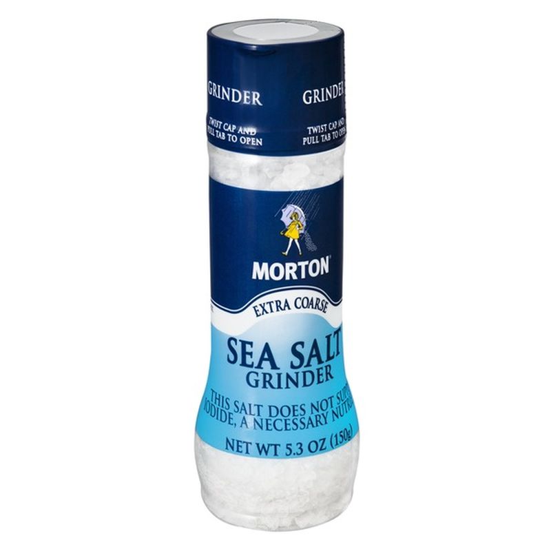 Morton Extra Course Sea Salt Grinder (5.3 oz) Instacart