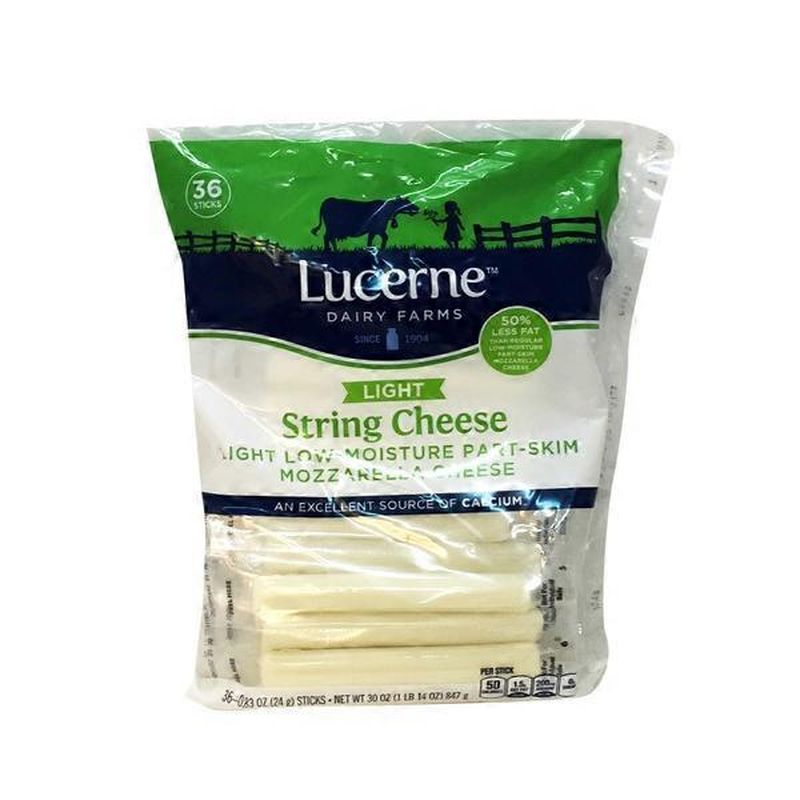 Lucerne Dairy Farms Light Lowmoisture Partskim Mozzarella Cheese (0.