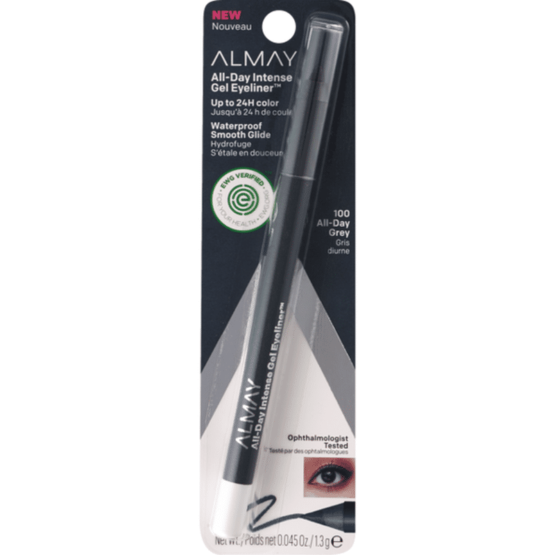 Almay Gel Eyeliner, AllDay Intense, Waterproof, AllDay Grey 100 (0.