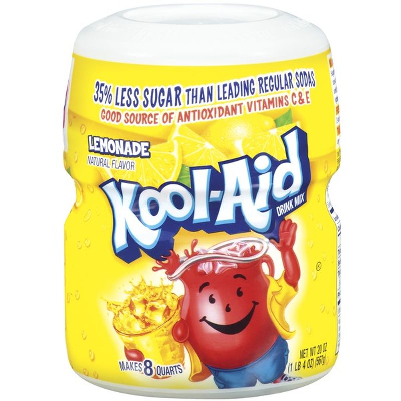 Kool Aid Lemonade Drink Mix 20 Oz Instacart