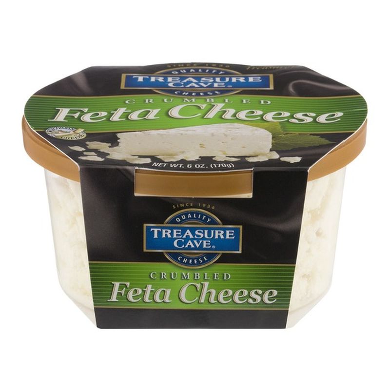 Treasure Cave Crumbled Feta Cheese (6 fl oz) Instacart