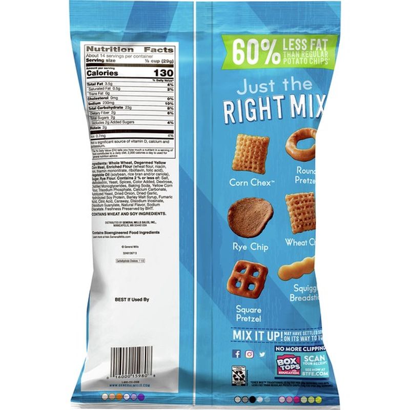 Chex Mix Snack Mix, Savory, Traditional, Family Size (15 oz) from