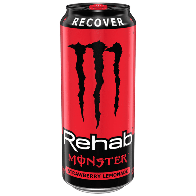 Monster Energy Rehab Strawberry Lemonade (15.5 oz) Delivery or Pickup Near Me Instacart