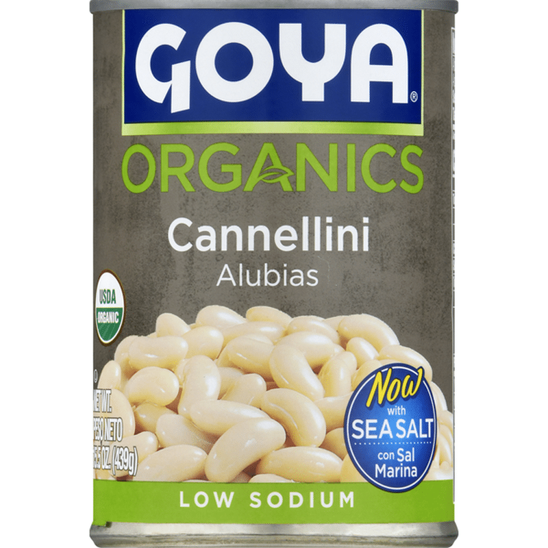 Goya Cannellini Beans, Low Sodium (15.5 oz) Instacart