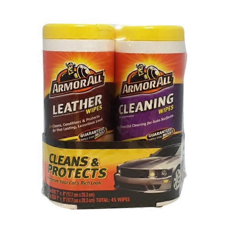 Armor All Cleaning & Leather Wipes (60 ct) Instacart