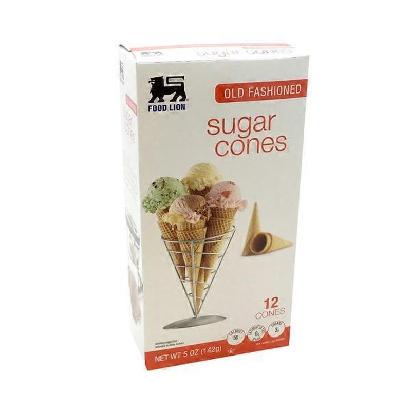 Food Lion Old Fashioned Sugar Cones (5 oz) Instacart