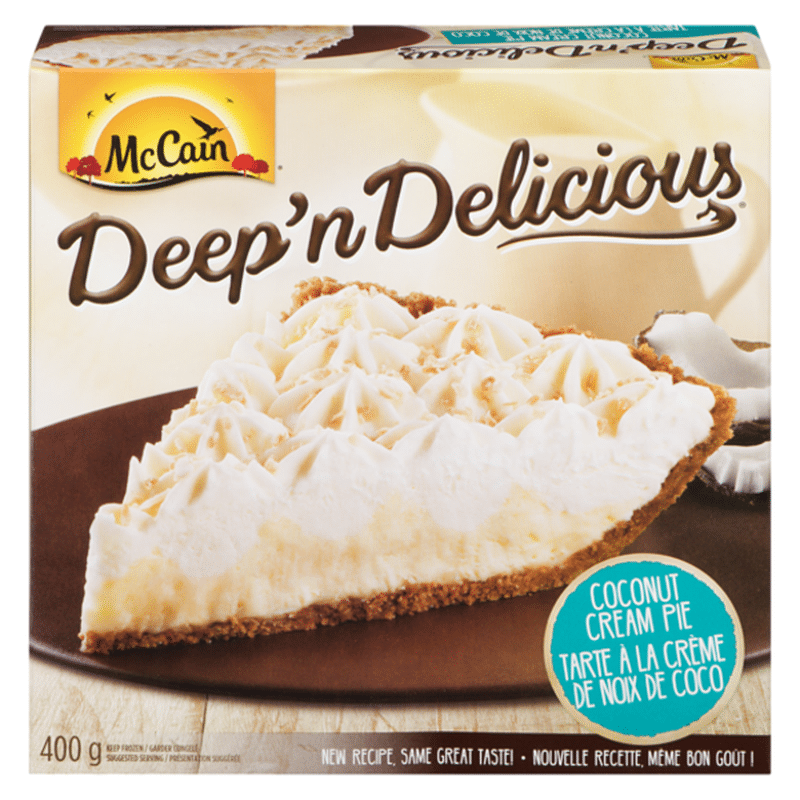McCain Deep & Delicious Coconut Cream Pie (400 g) from Zehrs Markets
