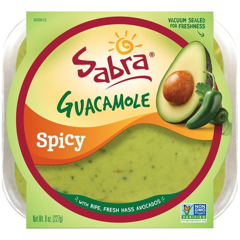 Sabra Spicy Guacamole (8 oz) from Lunardi’s Markets Instacart