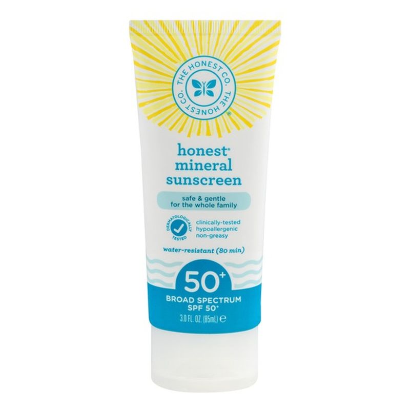 honest company sunscreen spray