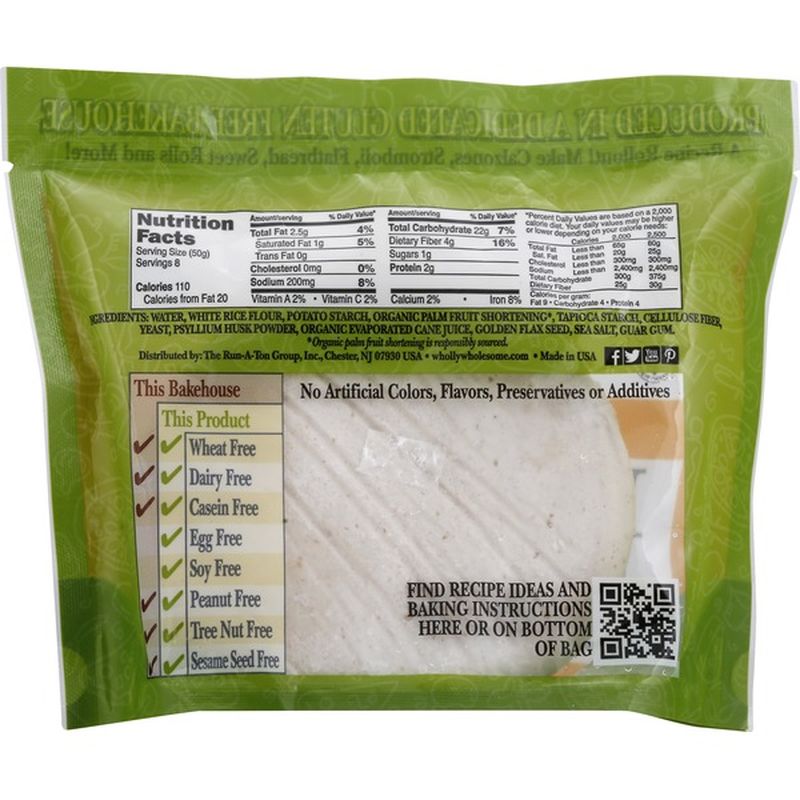 Wholly Wholesome Pizza Dough Gluten Free 14 Oz Instacart