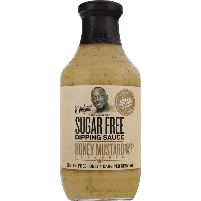 G Hughes Dipping Sauce Sugar Free Honey Mustard Flavored 18 Oz Delivery Or Pickup Near Me Instacart